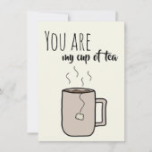 Je bent mijn TEA-bekertje - Wenskaart (Voorkant)