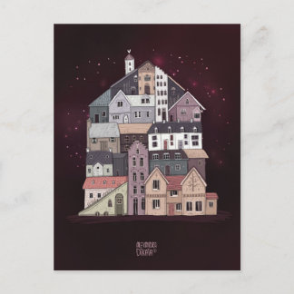 Je bent mijn thuis door Alexandra Dikaia Love Feestdagenkaart