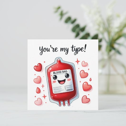 Je bent mijn type Kaart (Staand voorkant)