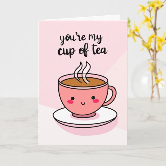 “Je bent mijn type” Kaart (Gele Bloem)