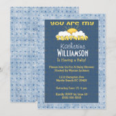 Je bent mijn uitnodiging voor zonneschijnse Baby s (Voorkant / Achterkant)