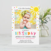 Je bent mijn uitnodiging voor zonnige verjaardag G (Staand voorkant)