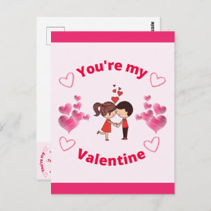 Je bent mijn Valentijn Briefkaart