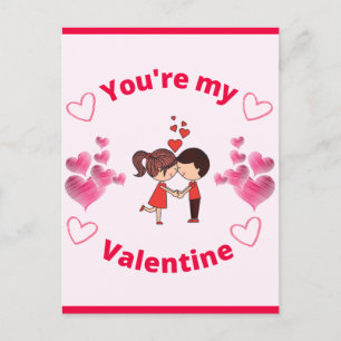 Je bent mijn Valentijn Feestdagenkaart