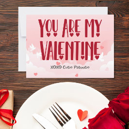 Je bent mijn valentijn feestdagenkaart