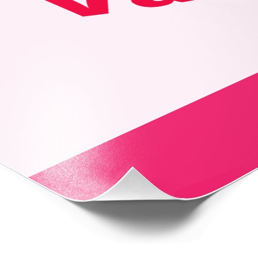 Je bent mijn Valentijn Foto Afdruk (Hoek)