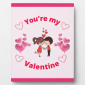 Je bent mijn Valentijn Fotoplaat (Voorkant)