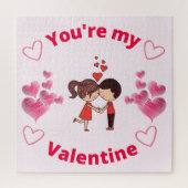 Je bent mijn Valentijn Legpuzzel (Verticaal)