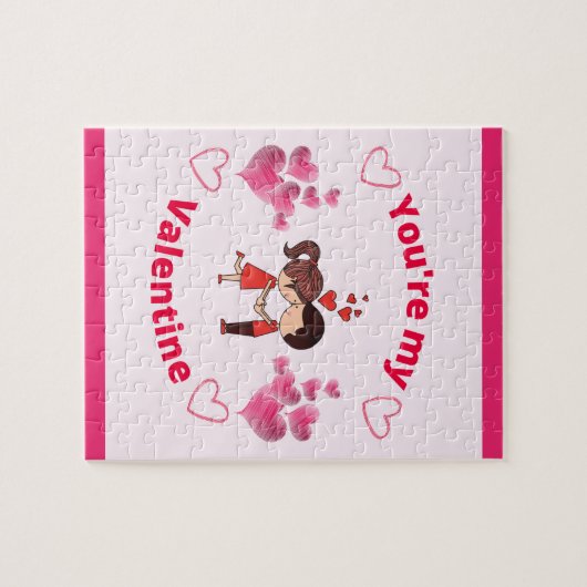 Je bent mijn Valentijn Legpuzzel (Horizontaal)