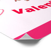 Je bent mijn Valentijn Poster (Hoek)