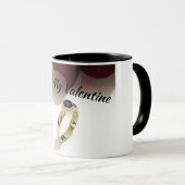 Je bent mijn Valentijn Sapphire Ring Coffee Mok (Voorkant rechts)