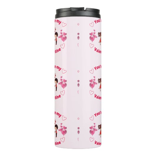 Je bent mijn Valentijn Thermosbeker (Achterkant)