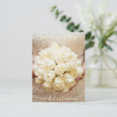 Je bent mijn vandaag en al mijn tomorrows- Wedding Briefkaart (Staand voorkant)