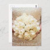 Je bent mijn vandaag en al mijn tomorrows- Wedding Briefkaart (Voorkant / Achterkant)