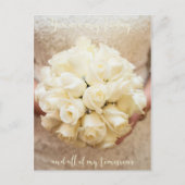 Je bent mijn vandaag en al mijn tomorrows- Wedding Briefkaart (Voorkant)