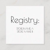 Je bent mijn Verloving van alles-Bagel Wedding Informatiekaartje (Achterkant)