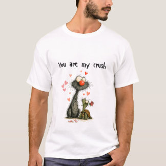 Je bent mijn verpletterde t-shirt