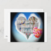 Je bent mijn vogel in de bomen.png briefkaart (Voorkant / Achterkant)