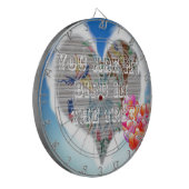 Je bent mijn vogel in de bomen.png dartbord (Voorkant Links)