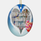 Je bent mijn vogel in de bomen.png keramisch ornament (Rechts)