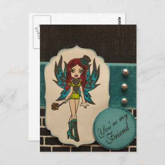 Je bent mijn vriend Briefkaart (Voorkant / Achterkant)