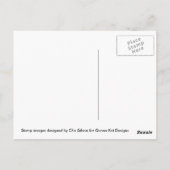 Je bent mijn vriend Briefkaart (Achterkant)