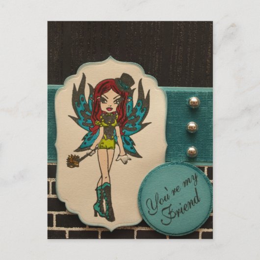 Je bent mijn vriend Briefkaart (Voorkant)