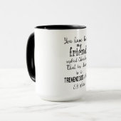 Je bent mijn vriend geweest die Charlotte EB White Mok (Voorkant links)