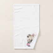 Je bent mijn wereld | Coupure motorfiets Bad Handdoek (Handdoek)