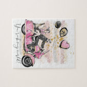 Je bent mijn wereld | Coupure motorfiets Legpuzzel (Horizontaal)