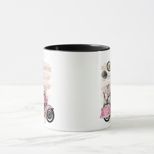 Je bent mijn wereld | Coupure motorfiets Mok (Midden)