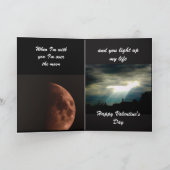 JE BENT MIJN WERELD VALENTIJNsdag kaart (Binnen)