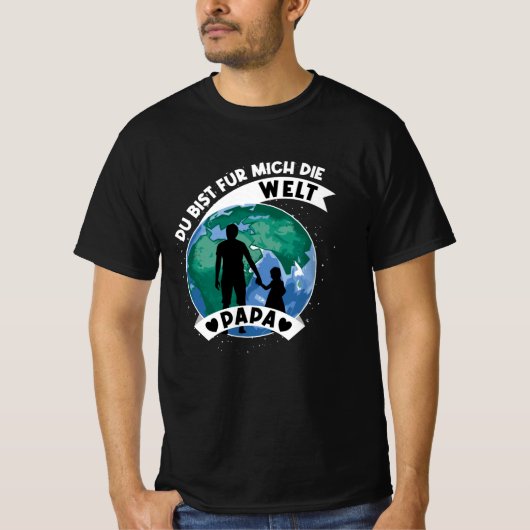 Je bent mijn wereldvader t-shirt (Voorkant)
