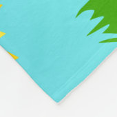 Je bent mijn zon-meisje-zon fleece deken (Hoek)