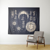 Je bent Mijn zon Mijn maan en mijn sterren Wandkleed (In Situ (horizontaal))