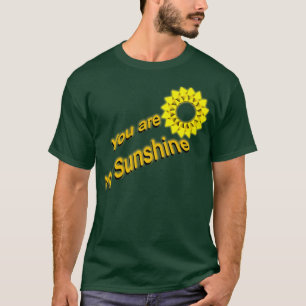 Je bent mijn zon van origami t-shirt