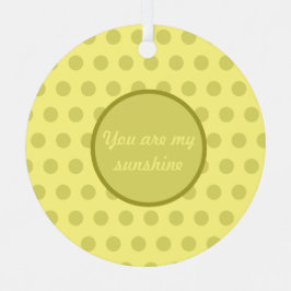 Je bent mijn zondenslijdende kerstversiering. metalen ornament