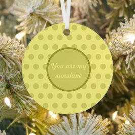 Je bent mijn zondenslijdende kerstversiering. metalen ornament