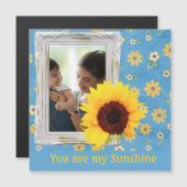 Je bent mijn zonnebloem Acryloetsenbord (Voorkant / Achterkant)