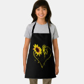 Je bent mijn zonnebloem en paard. schort (Insitu)