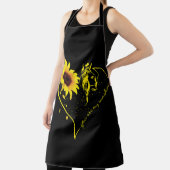 Je bent mijn zonnebloem en paard. schort (Insitu)