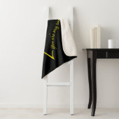 Je bent mijn zonnebloem en paard. sherpa deken (In situ)