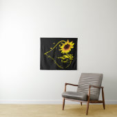 Je bent mijn zonnebloem en paard. wandkleed (In Situ (horizontaal))