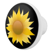 Je bent mijn zonnebloem keramische knop (Rechts)