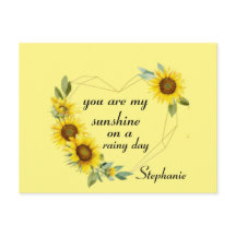 Je bent mijn zonnebloemen, liefdescitaat