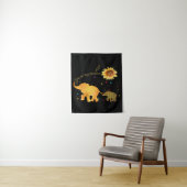 Je bent mijn zonnebloempautisme wandkleed (In situ)