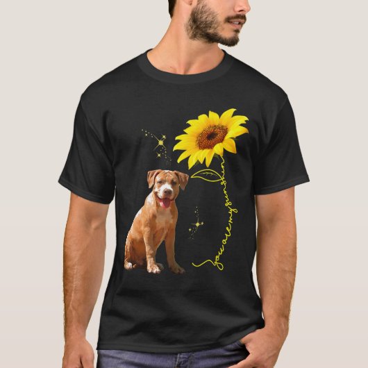 Je bent mijn zonnebloempel t-shirt (Voorkant)