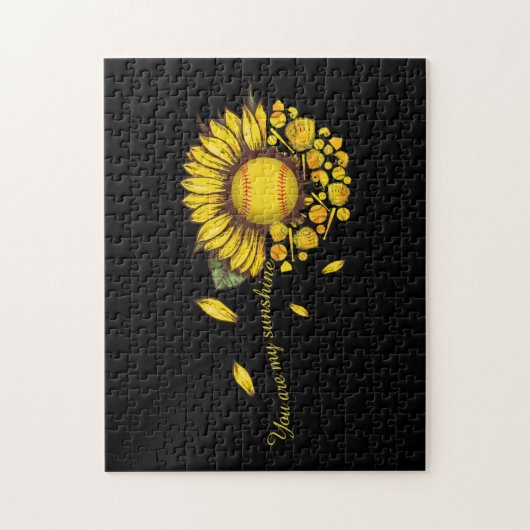 Je bent mijn Zonnebloemzonnebloem. Legpuzzel (Verticaal)