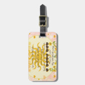Je bent mijn zonnebrandcrème bagagelabel (Voorkant verticaal)