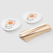 je bent mijn zonnegeel oranje zonnestralen , voeg  handwaaier (Niet-gemonteerd)